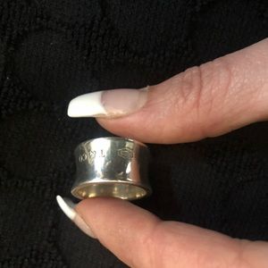 COPY - Tiffany co wide concave ring
